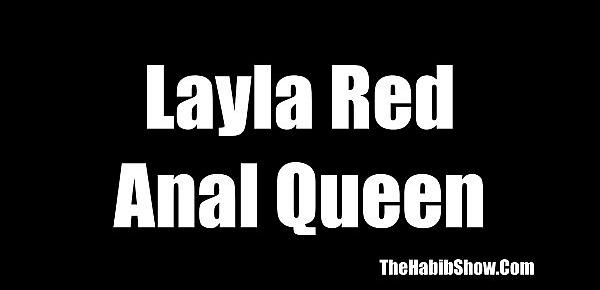  layla red takes bbc dildo freak anal lover intro